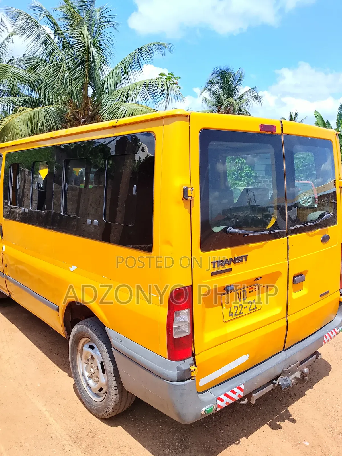 Ford Transit 2014 Yellow
