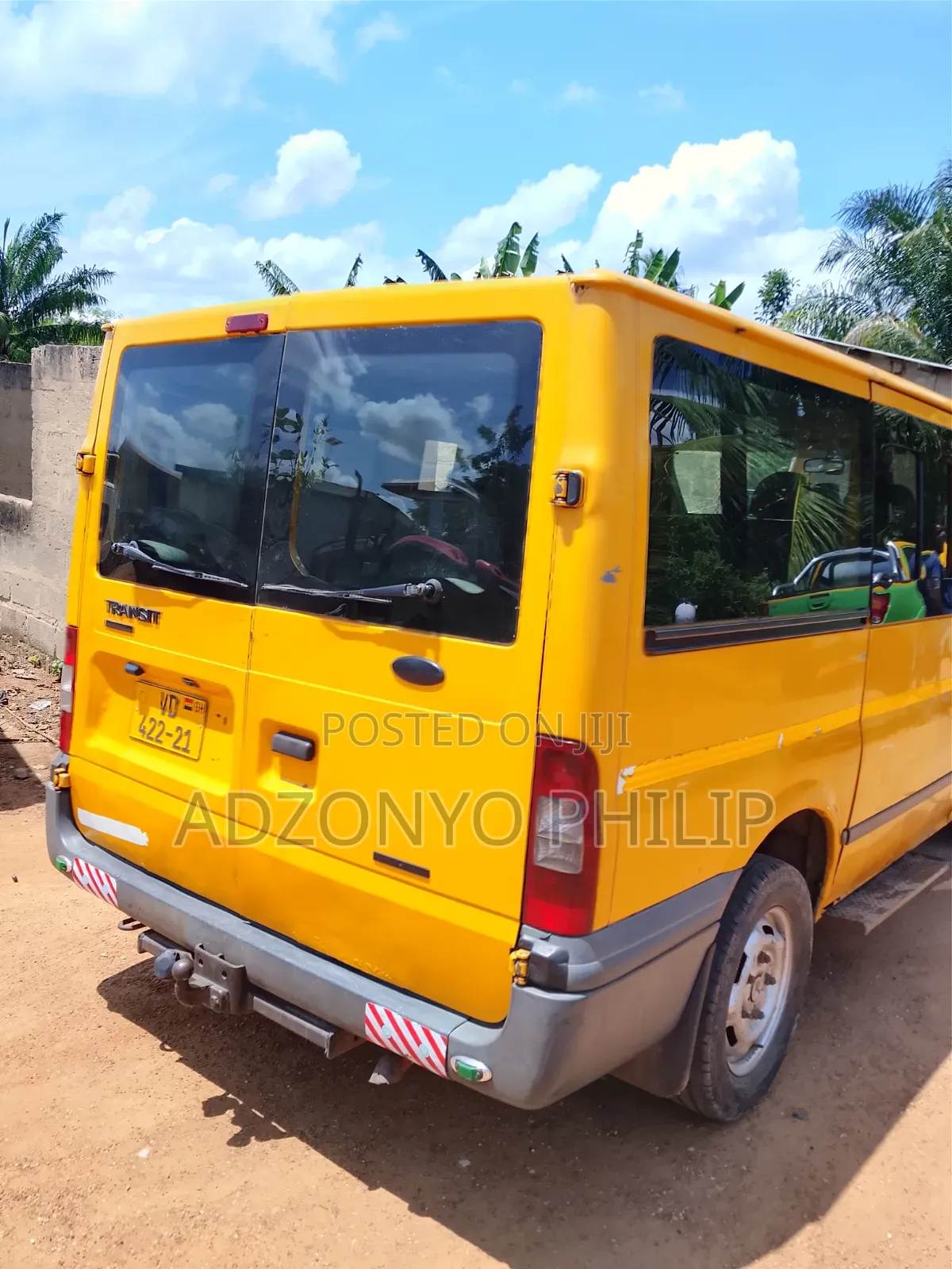 Ford Transit 2014 Yellow