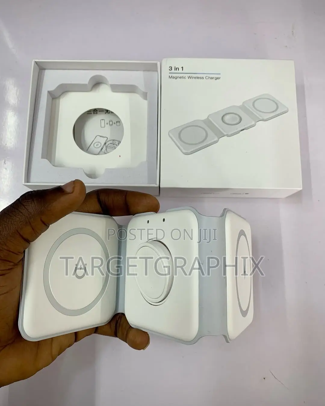 3in1 Magnetic Wireless Charger