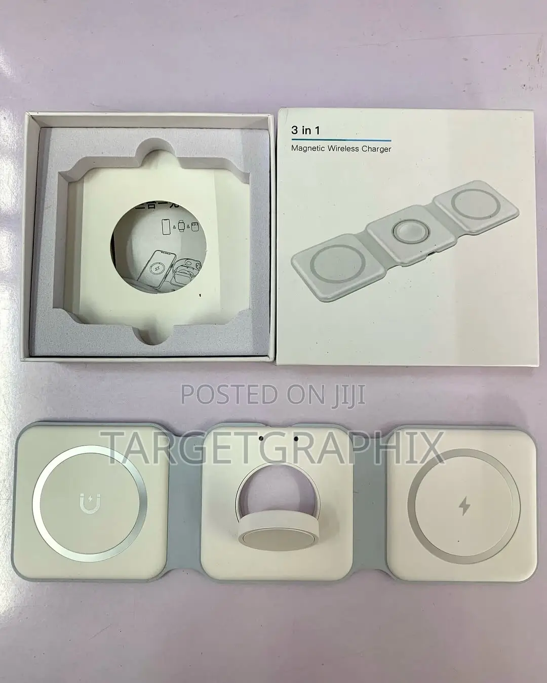 3in1 Magnetic Wireless Charger