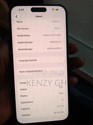 Apple iPhone 14 Pro Max 1 TB Black