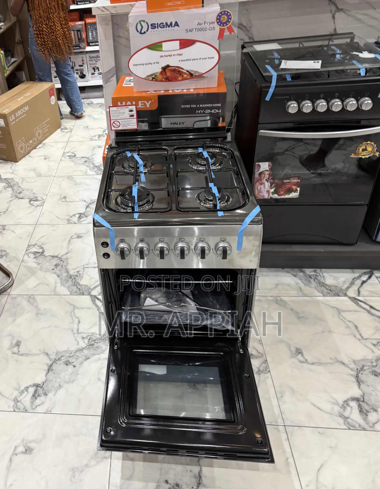 Choose Premium Ferre 50x60cm 4 Burner With Grill 