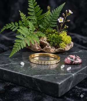 Stunning Non Tarnish Engagement/Promise Ring