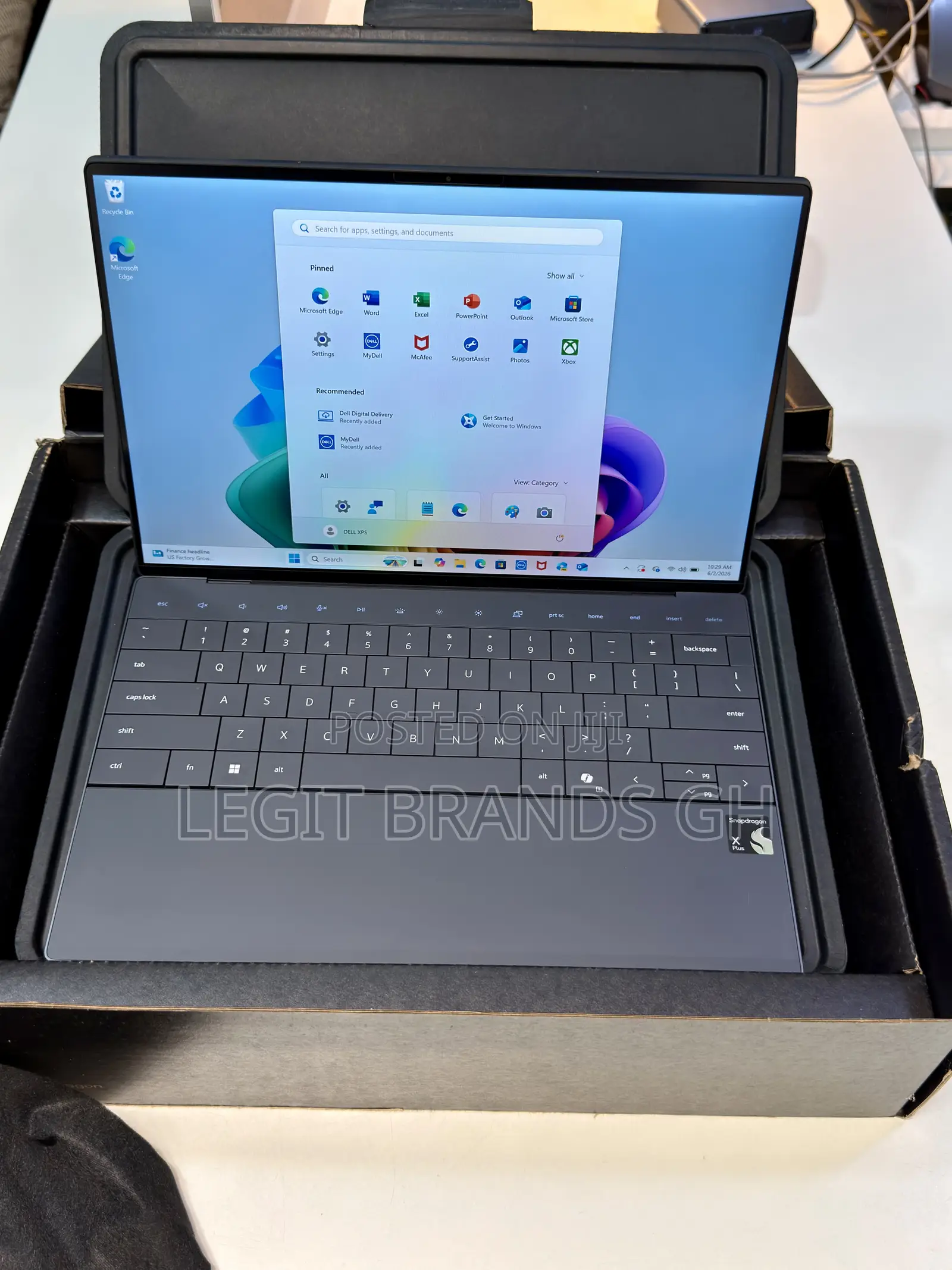 Laptop Dell XPS 13 16GB Qualcomm Snapdragon X Plus SSD 256GB