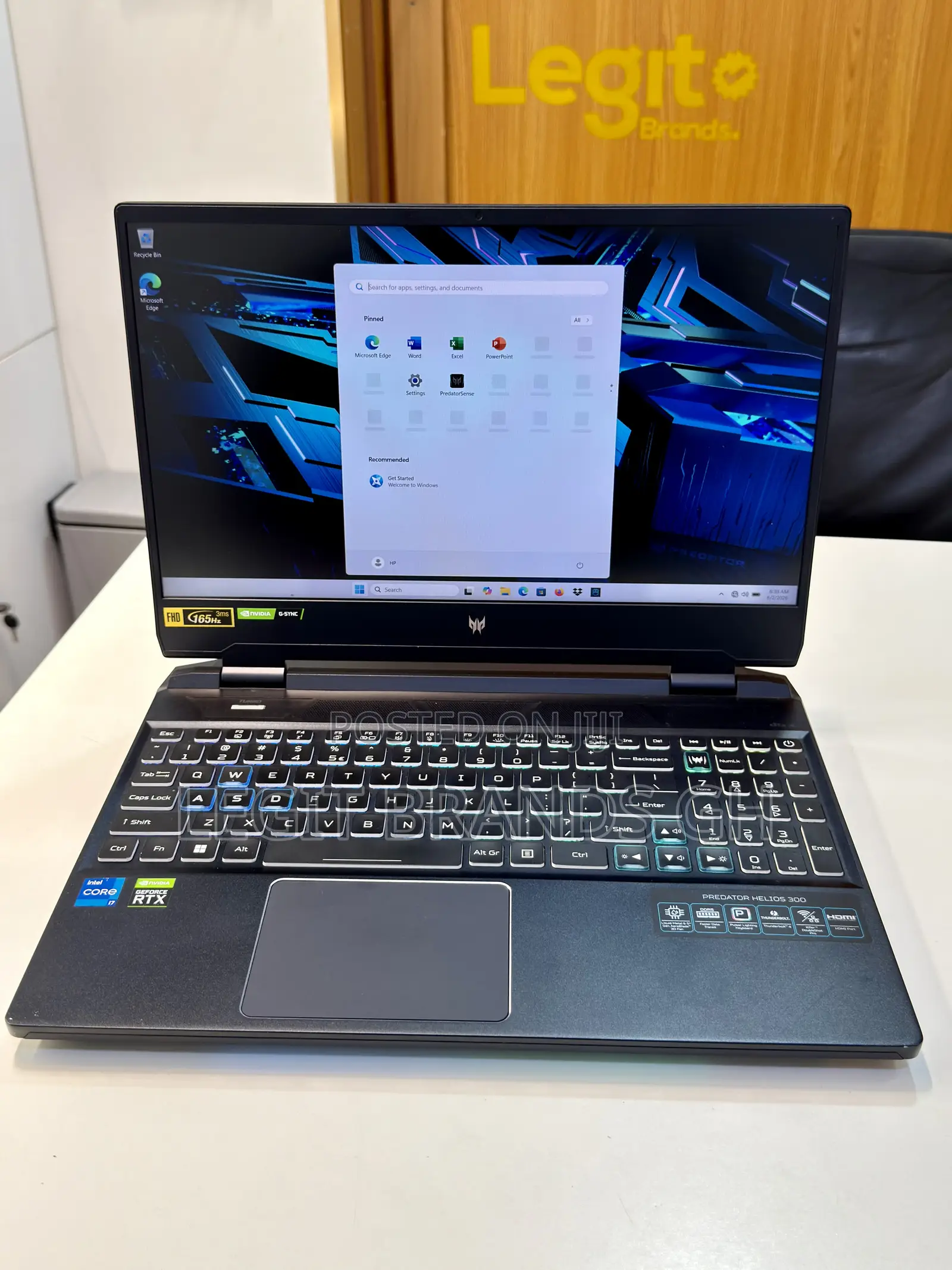 Laptop Acer Predator Helios 300 16GB Intel Core i7 SSD 512GB