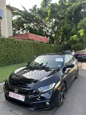 Honda Civic Sport Sedan 2020 Black