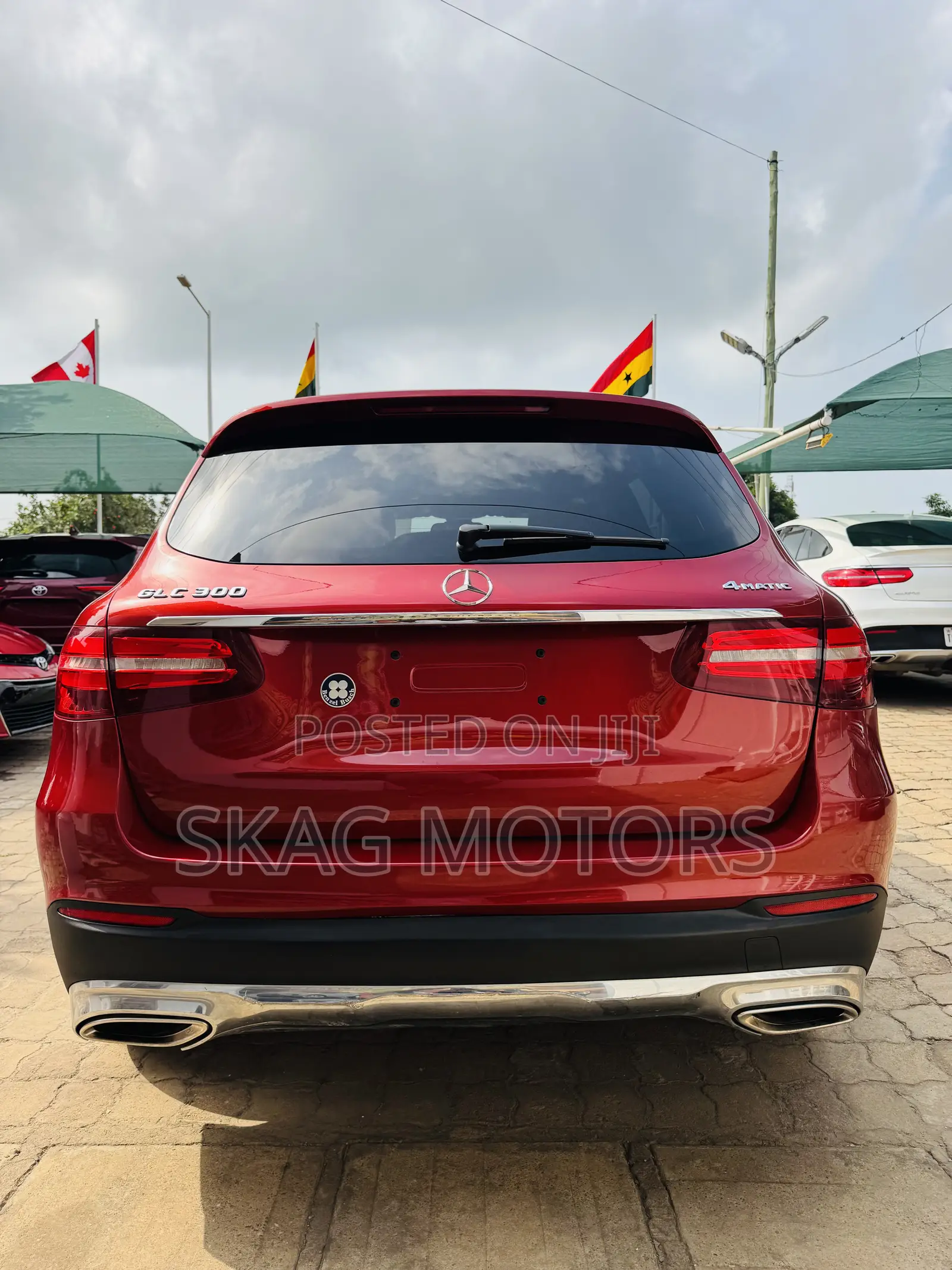 Mercedes-Benz GLC-Class 2018 Red
