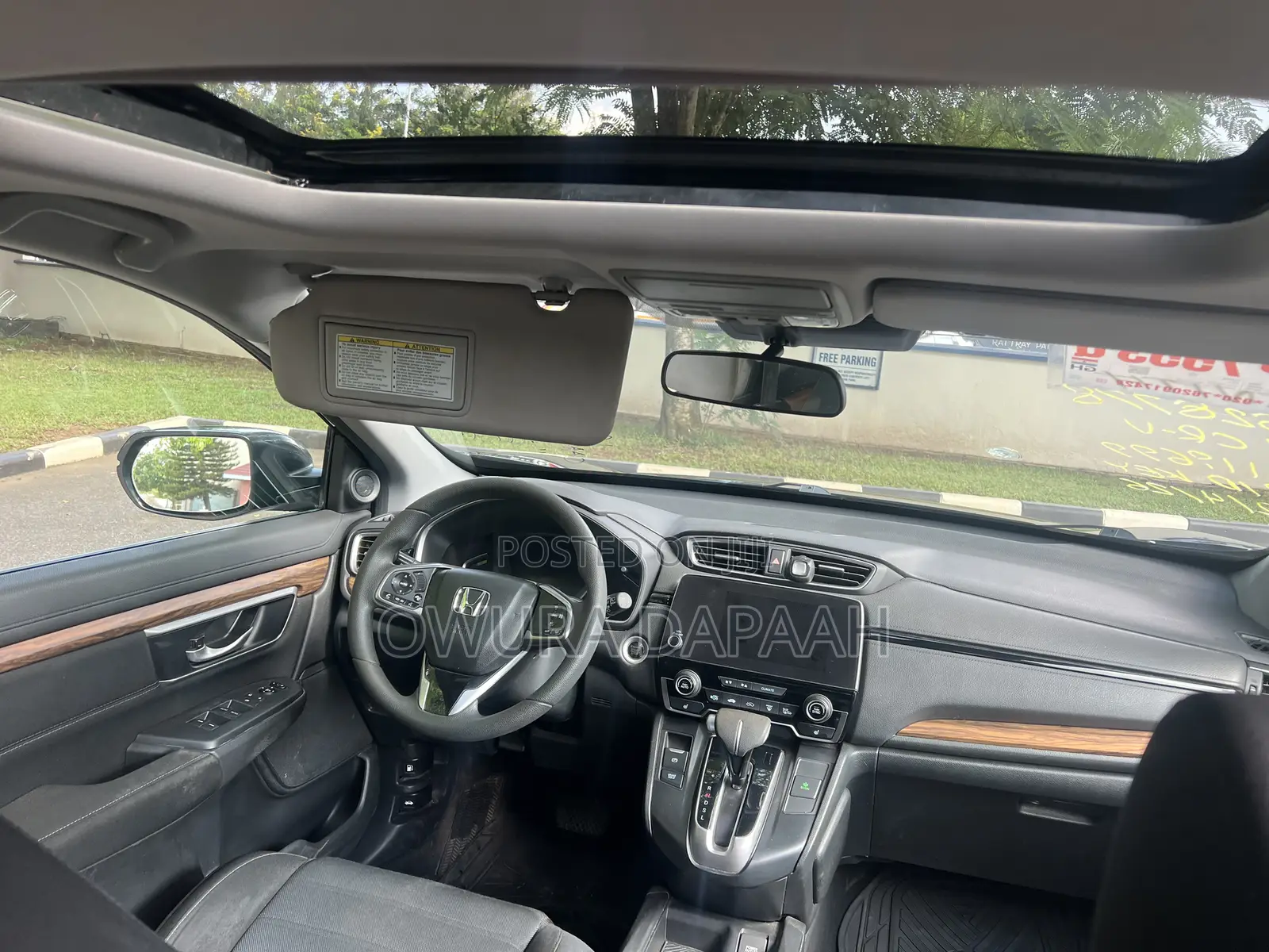 Honda CR-V EX AWD 2018 Black