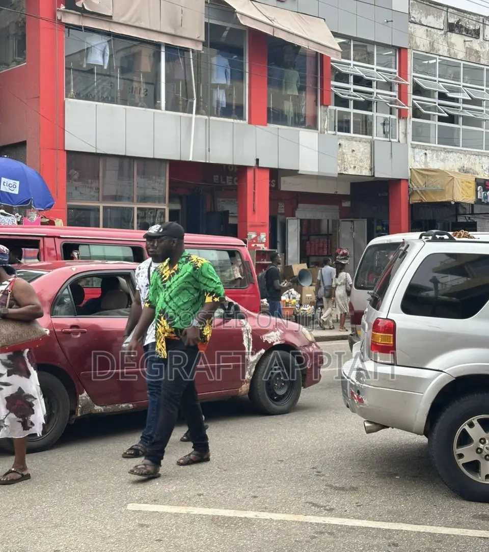 Centrally Located 30 Shops on an Acre Land for Sale at Adum, Kumasi