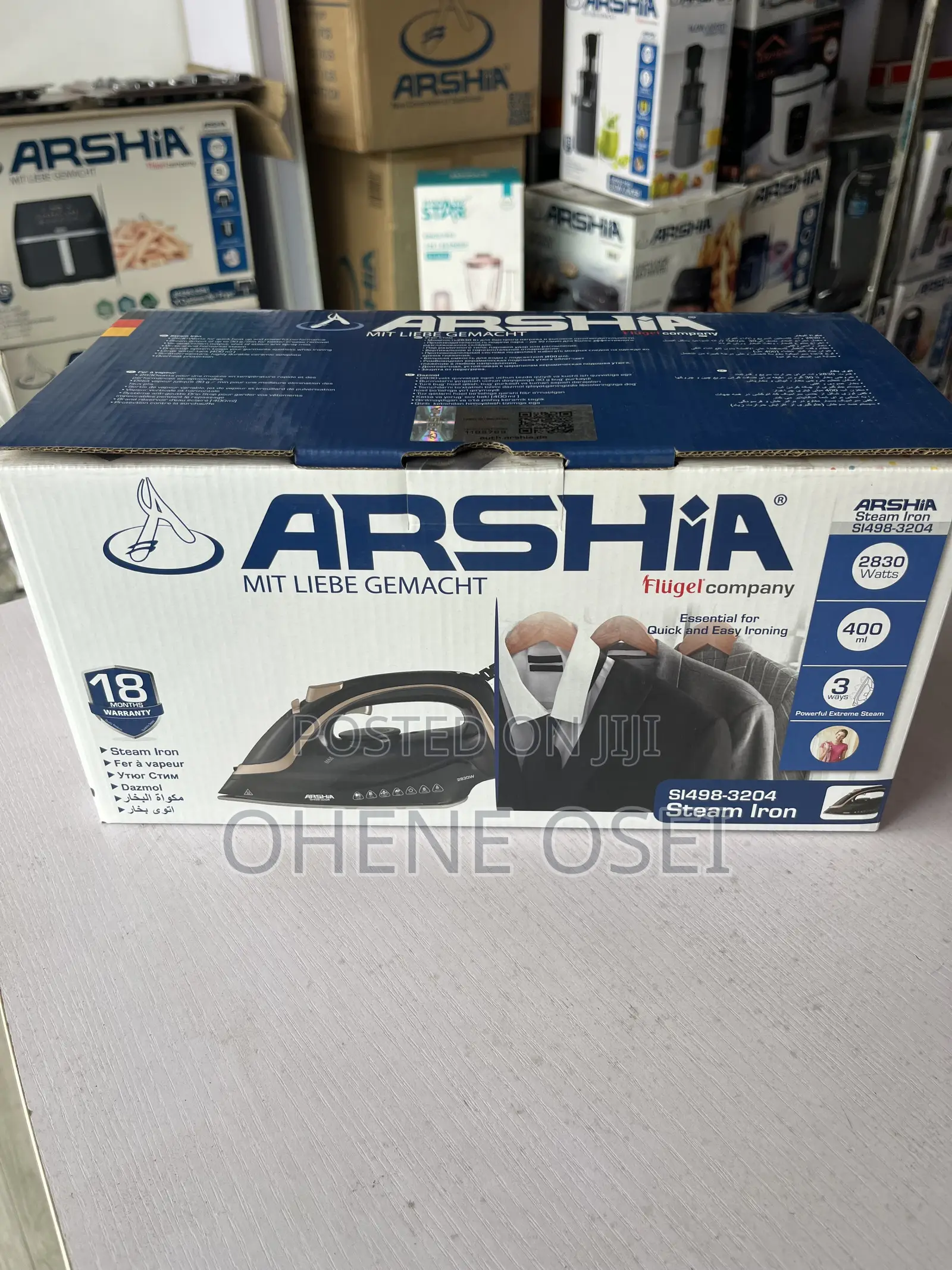 Arshia Steam Iron