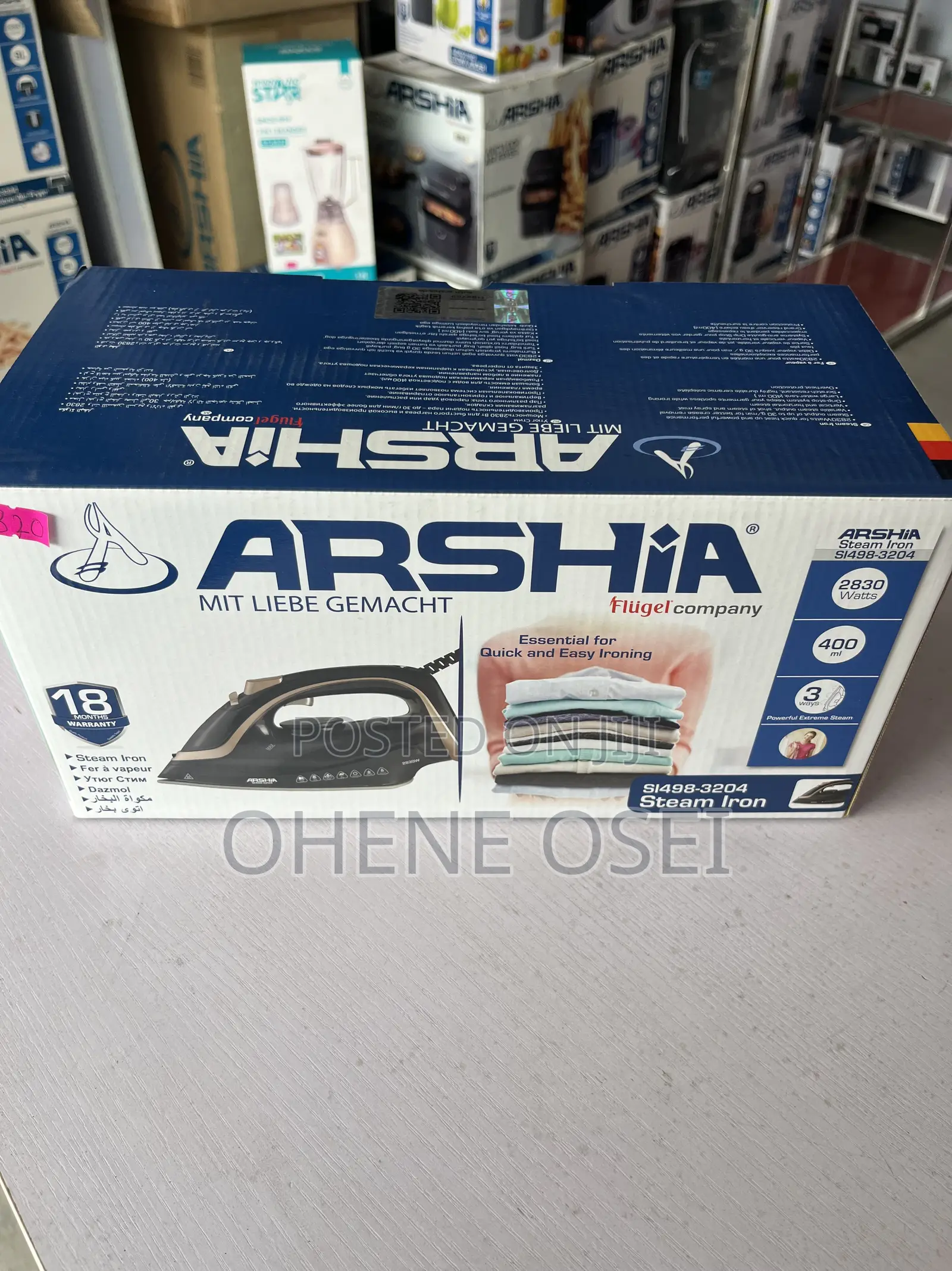 Arshia Steam Iron