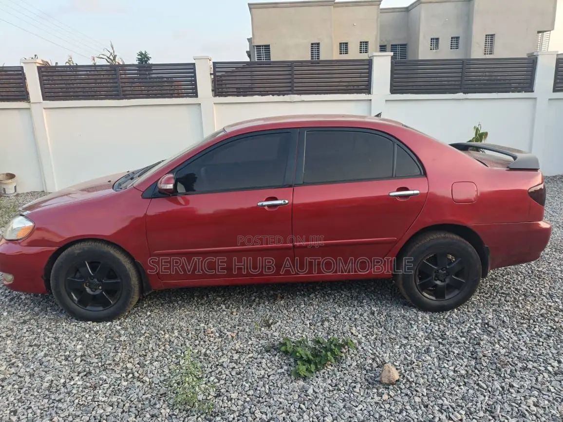 Toyota Corolla 160i GLE Automatic 2007 Red