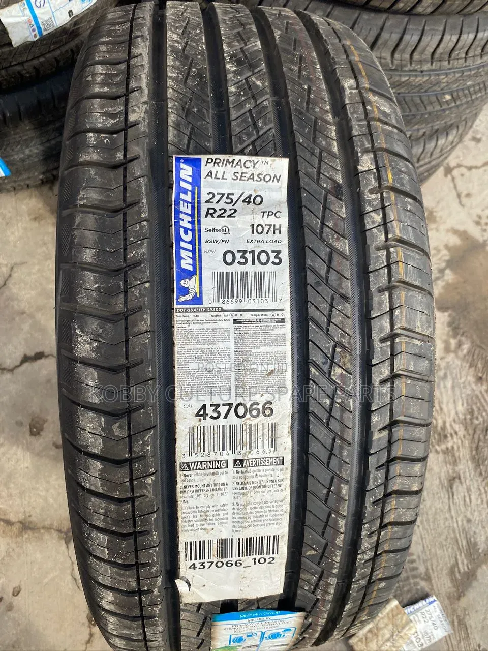Original Michelin 275/40r22 Tyres Available for All Cars