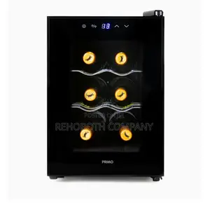 Primo Pr168wk Wine Cellar – Free Standing – 6 Bottles Black