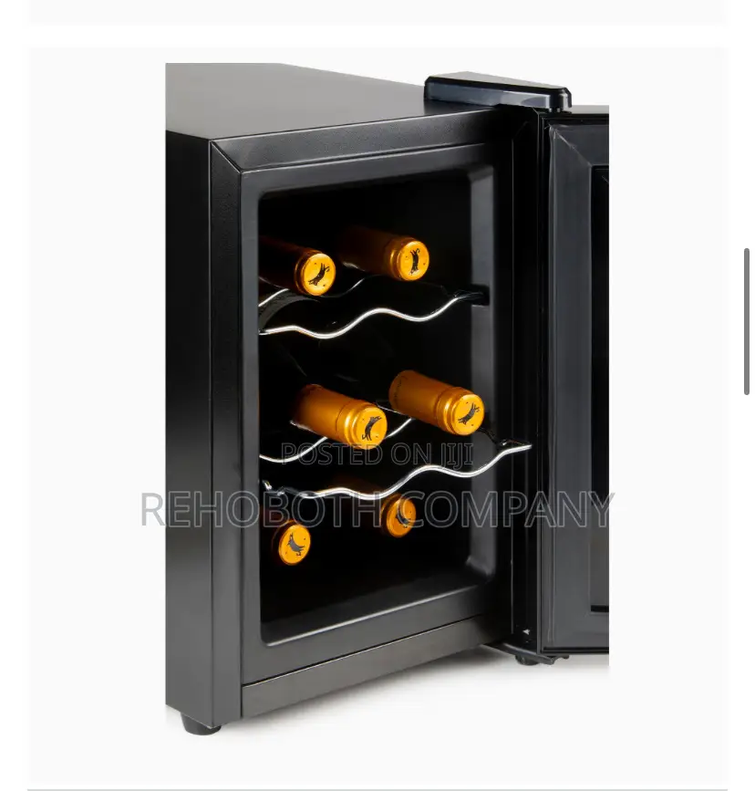 Primo Pr168wk Wine Cellar – Free Standing – 6 Bottles Black
