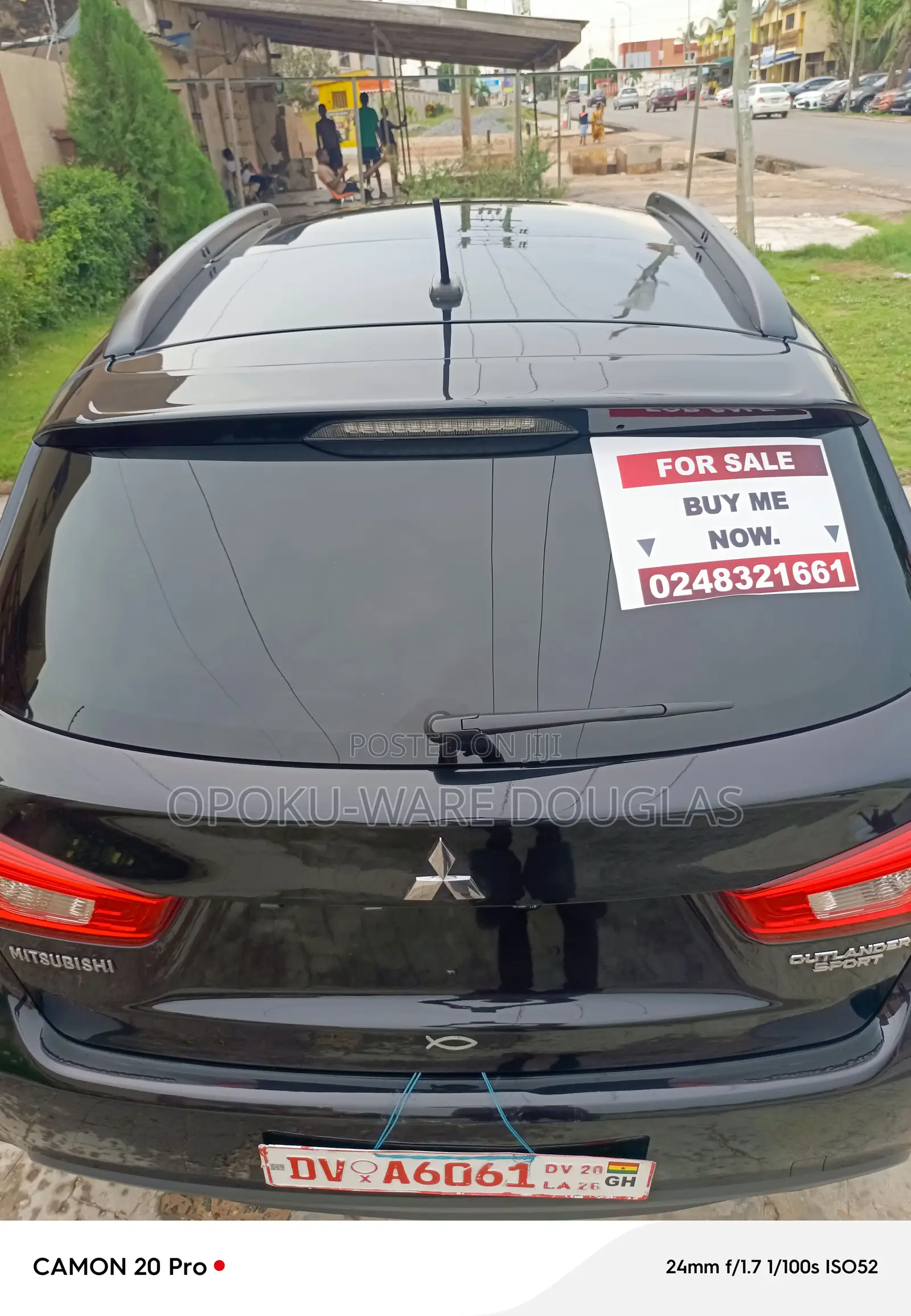 Mitsubishi Outlander Sport SE 2015 Black