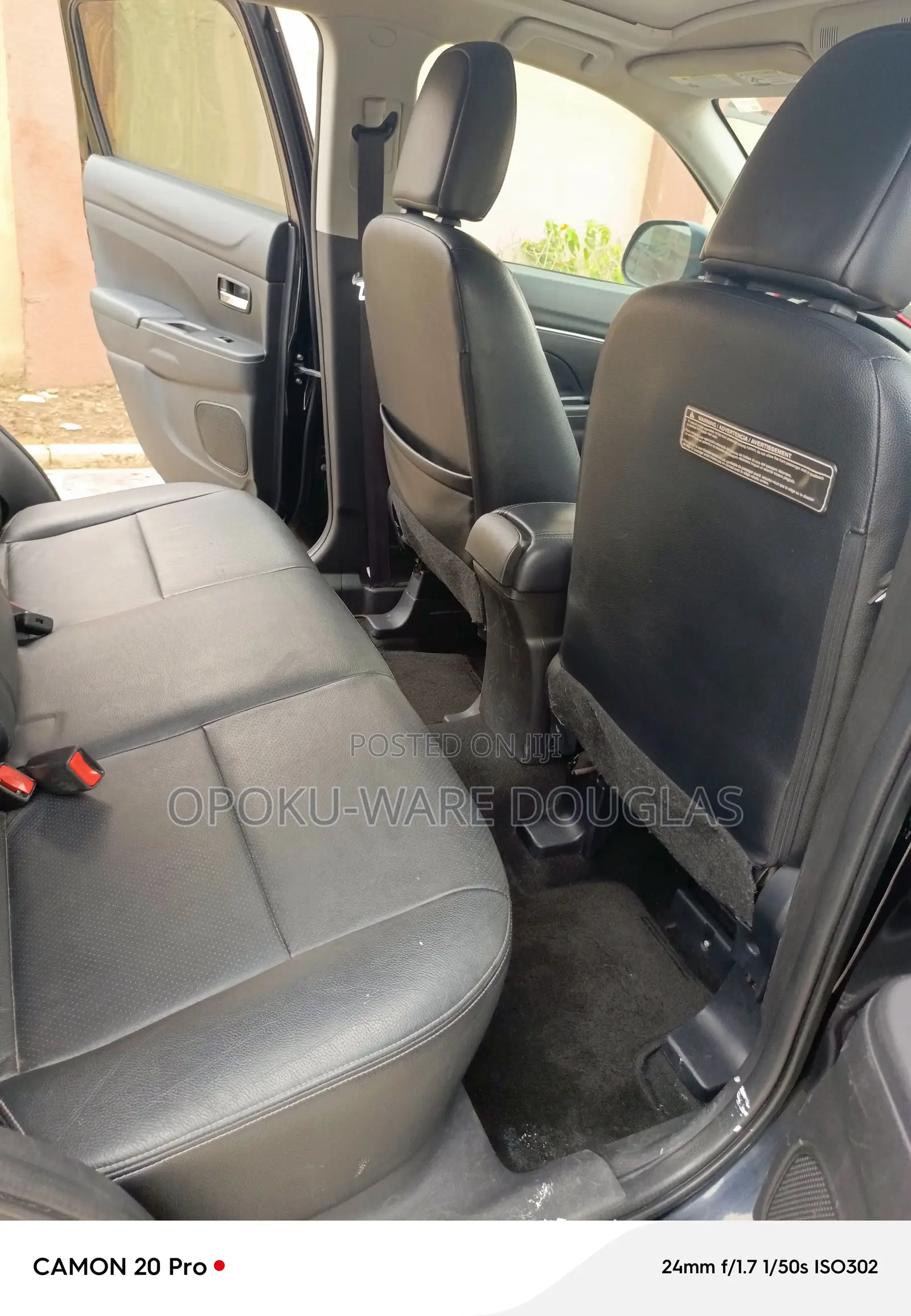 Mitsubishi Outlander Sport SE 2015 Black