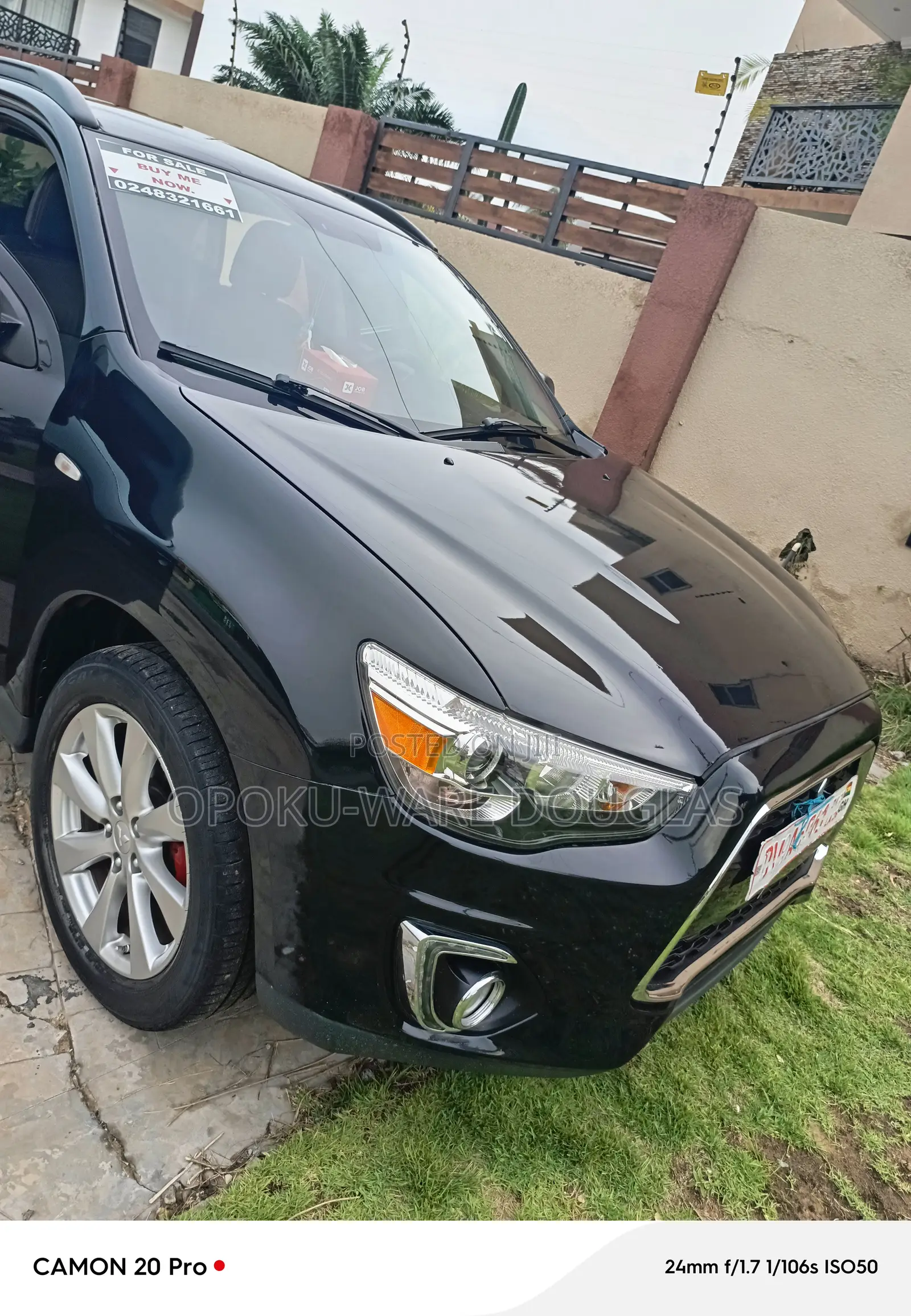 Mitsubishi Outlander Sport SE 2015 Black