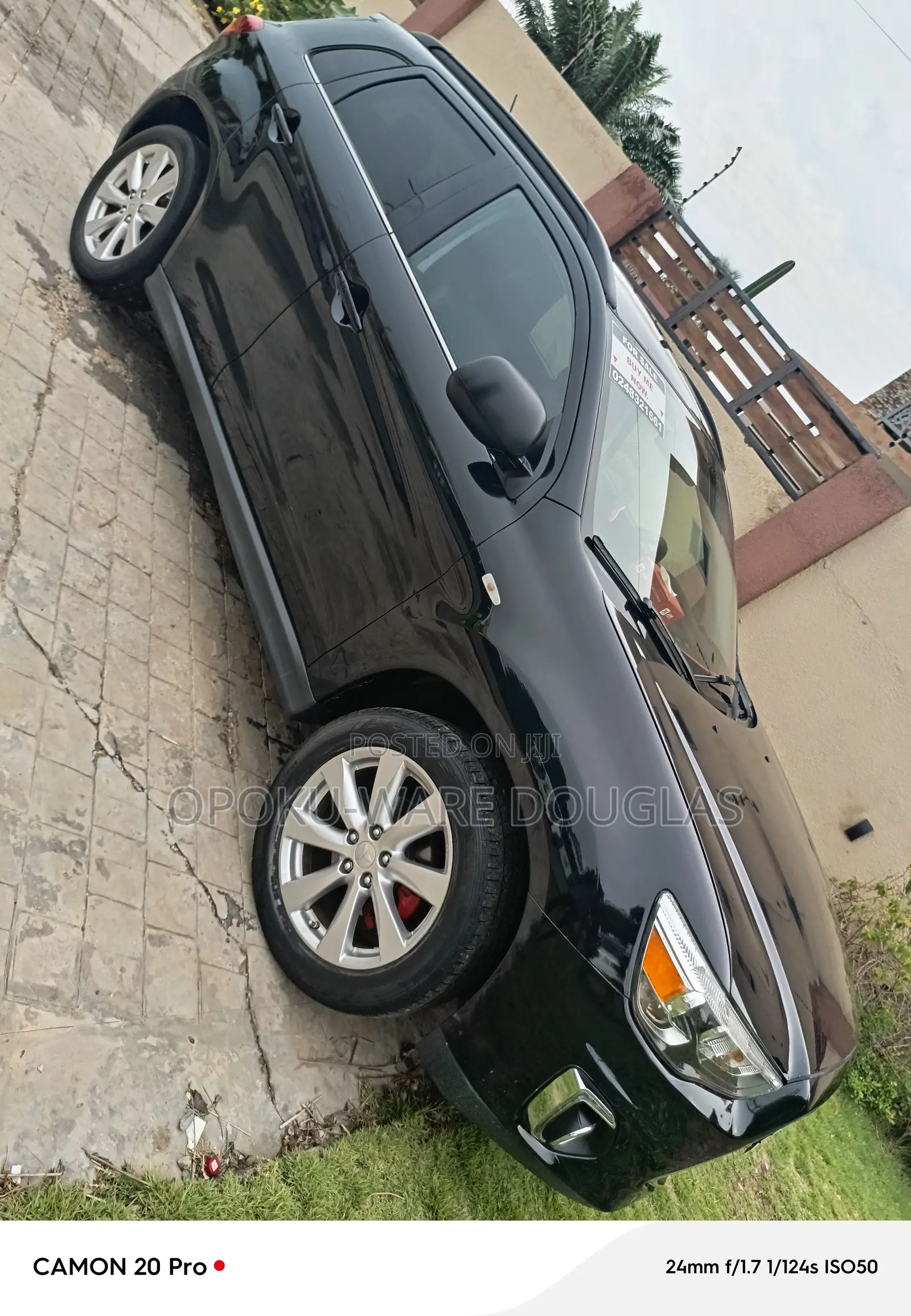 Mitsubishi Outlander Sport SE 2015 Black