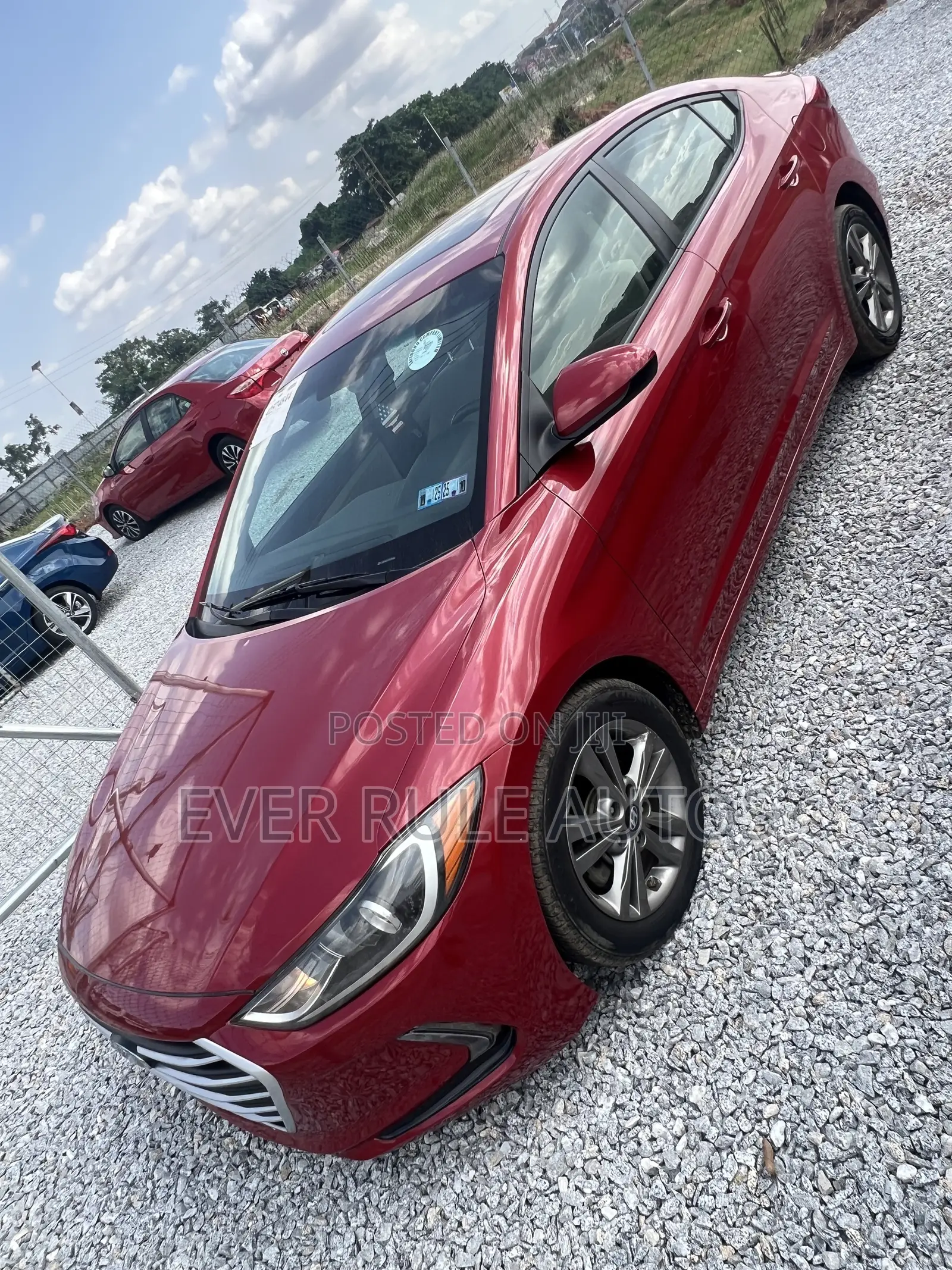 Hyundai Elantra Limited 2018 Red