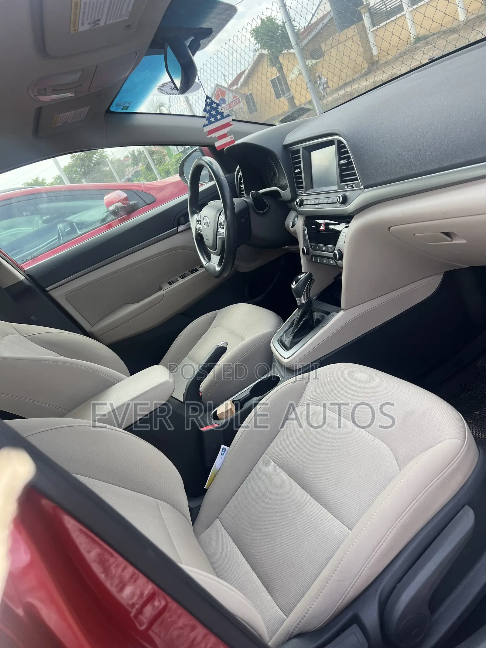 Hyundai Elantra Limited 2018 Red