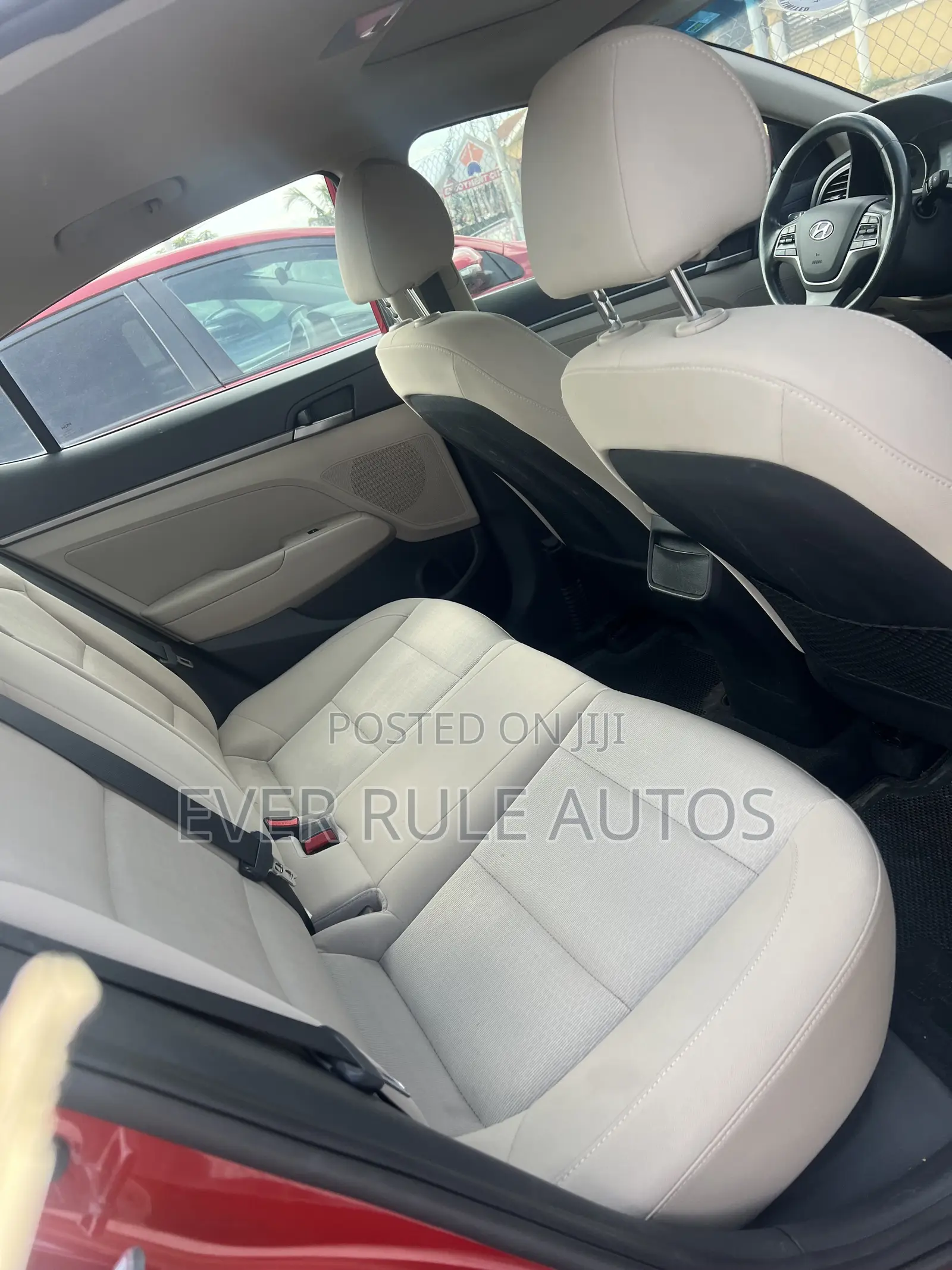 Hyundai Elantra Limited 2018 Red