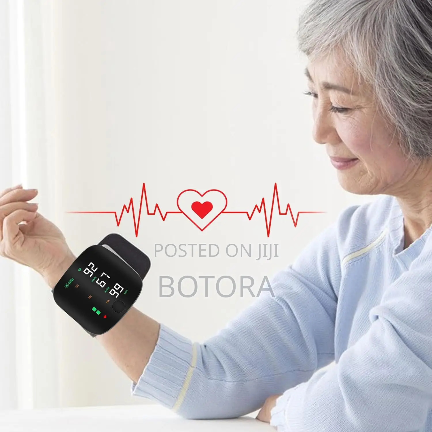 Rechargeable Wrist Blood Pressure Monitor - Bp Monitor Machine