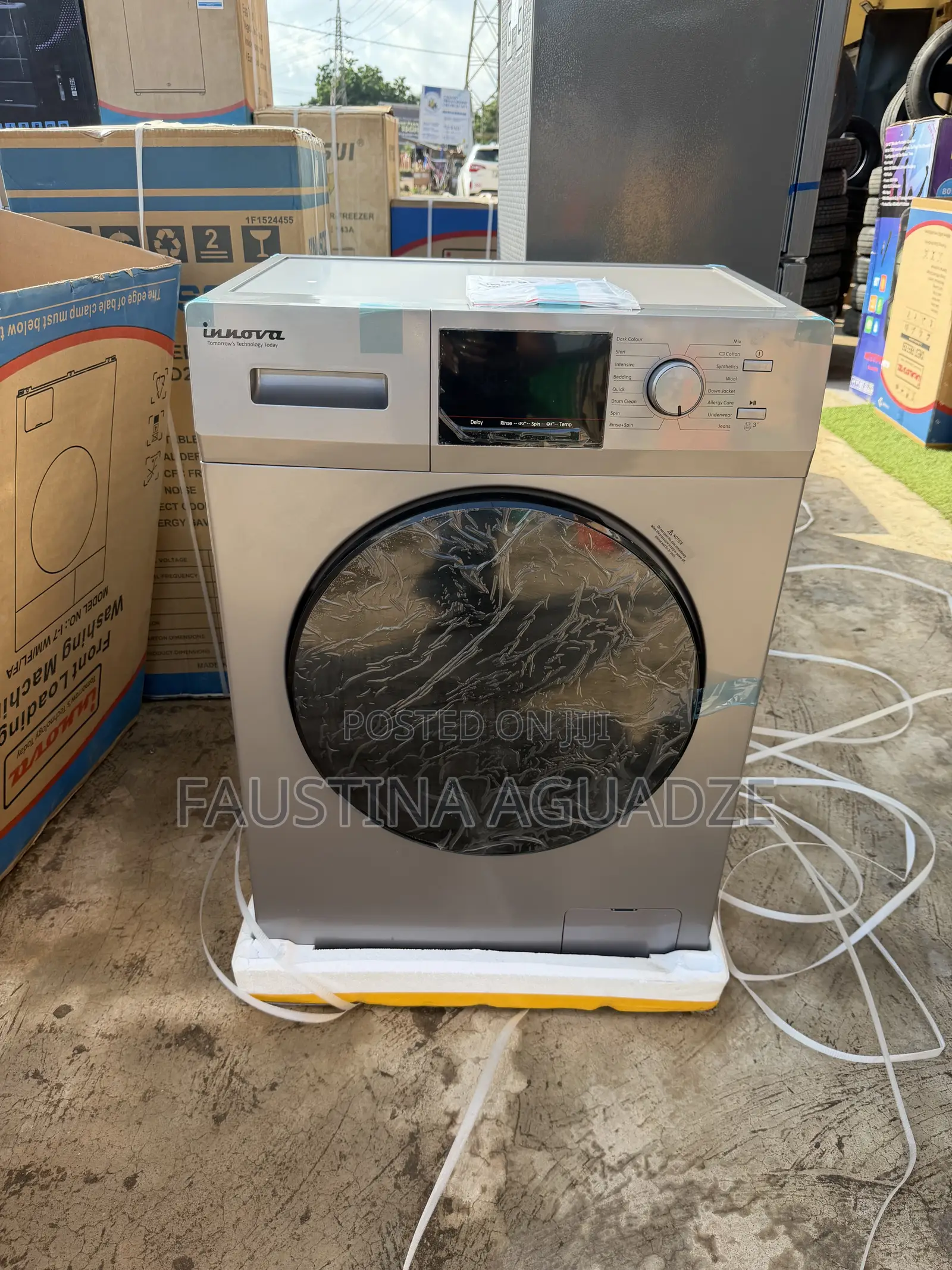 Innova 7kg Front Load Fully Automatic Washing Machine