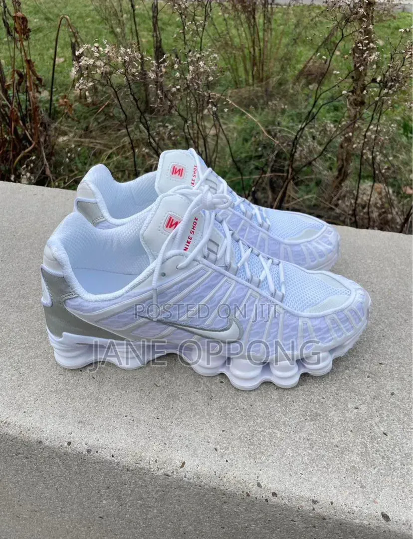 Nike Shox Tl White Metallic Silver Max