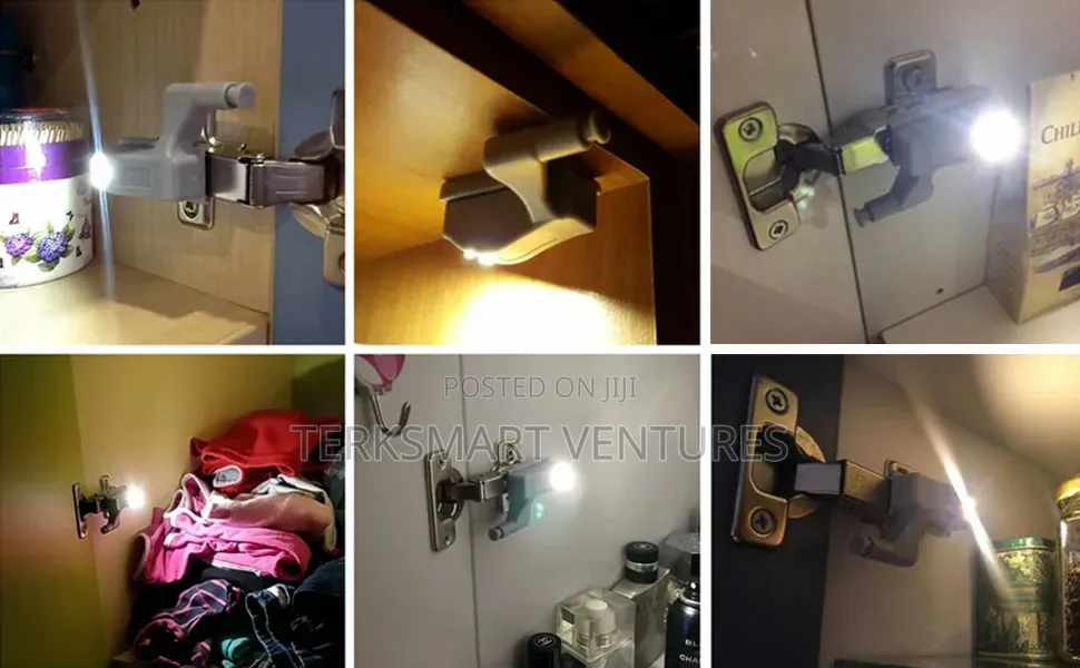 Automatic Led Cabinet Hinge Light – Wireless Sensor Wardrobe Light