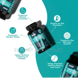 Magnesium Glycinate 1500mg With Added Vitamin B6 - 120 Capsules