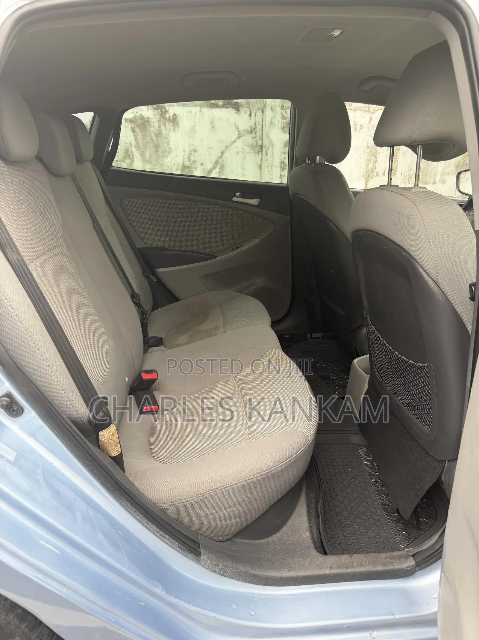 Hyundai Accent SE 4dr Hatchback (1.6L 4cyl 6M) 2014 Blue