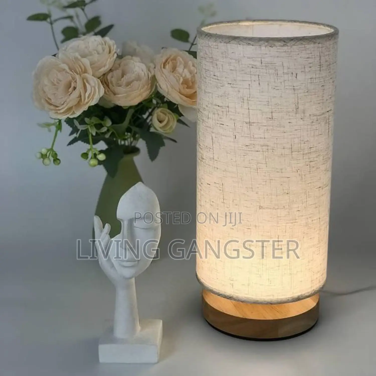 Led Fabric Table Lamp