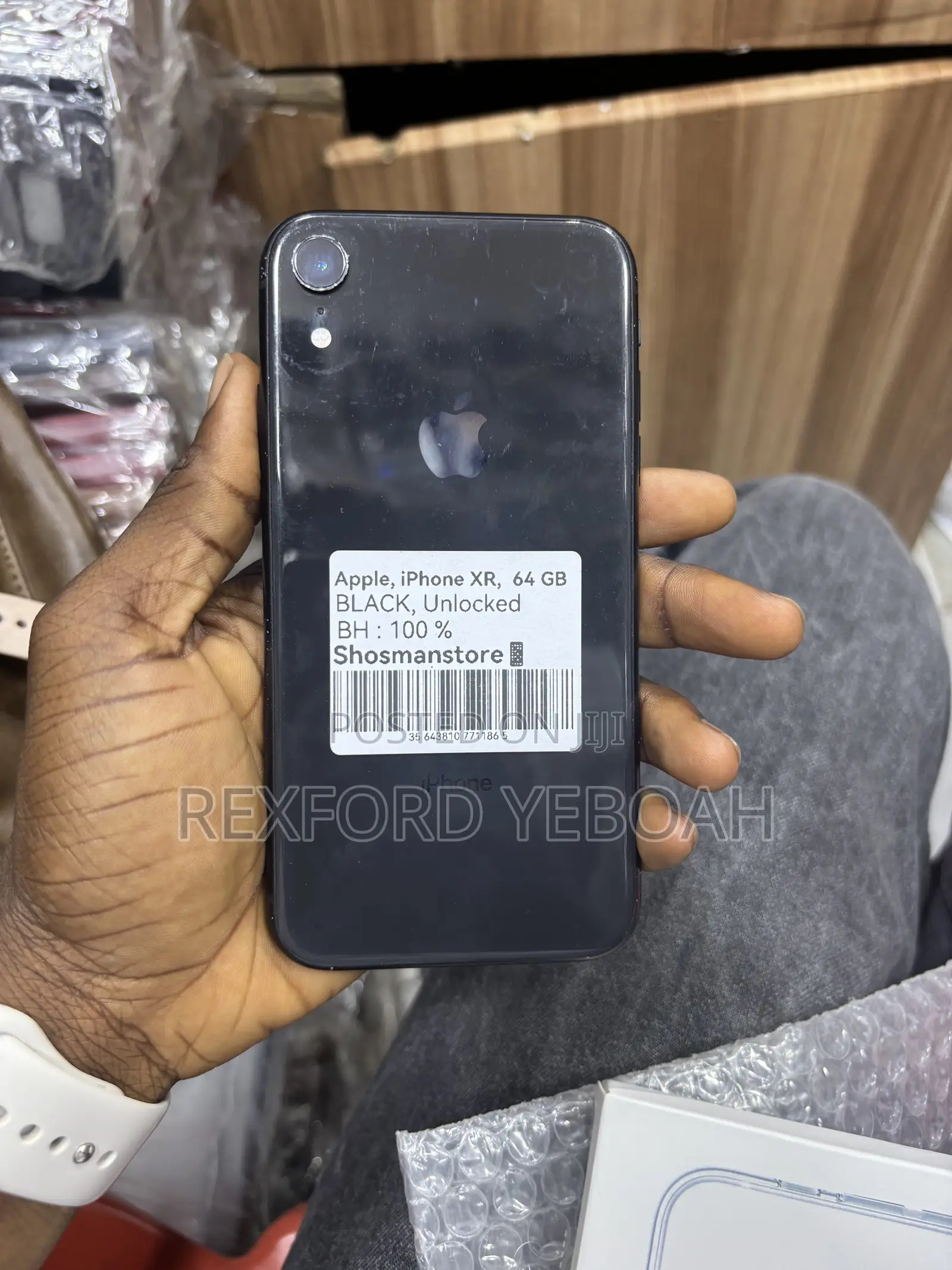 Apple iPhone XR 64 GB Black