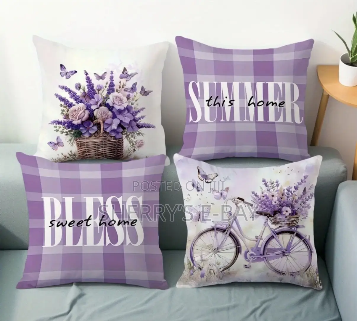 Throw Pillows With Printed Covers