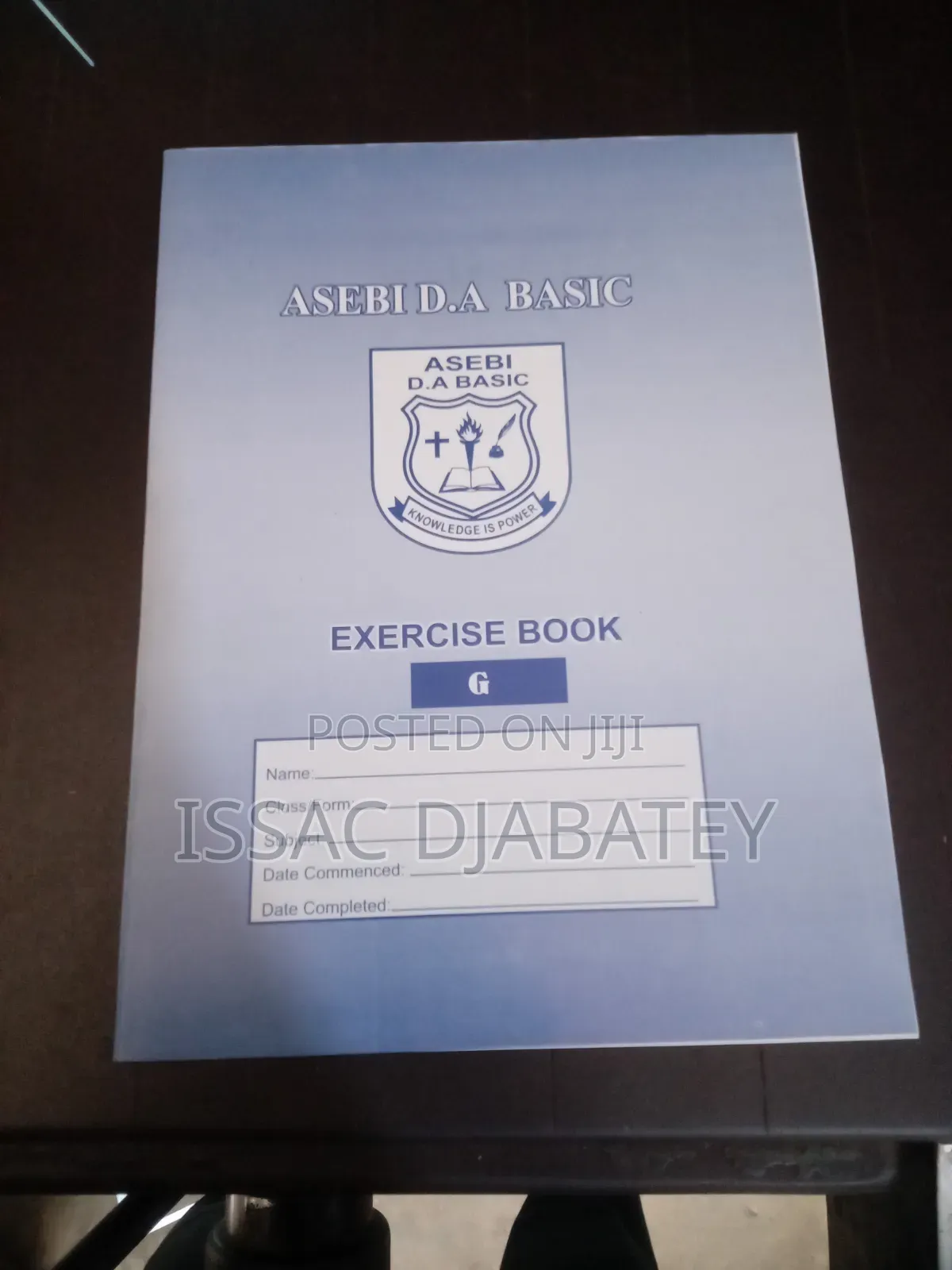 Customise Excecise Book