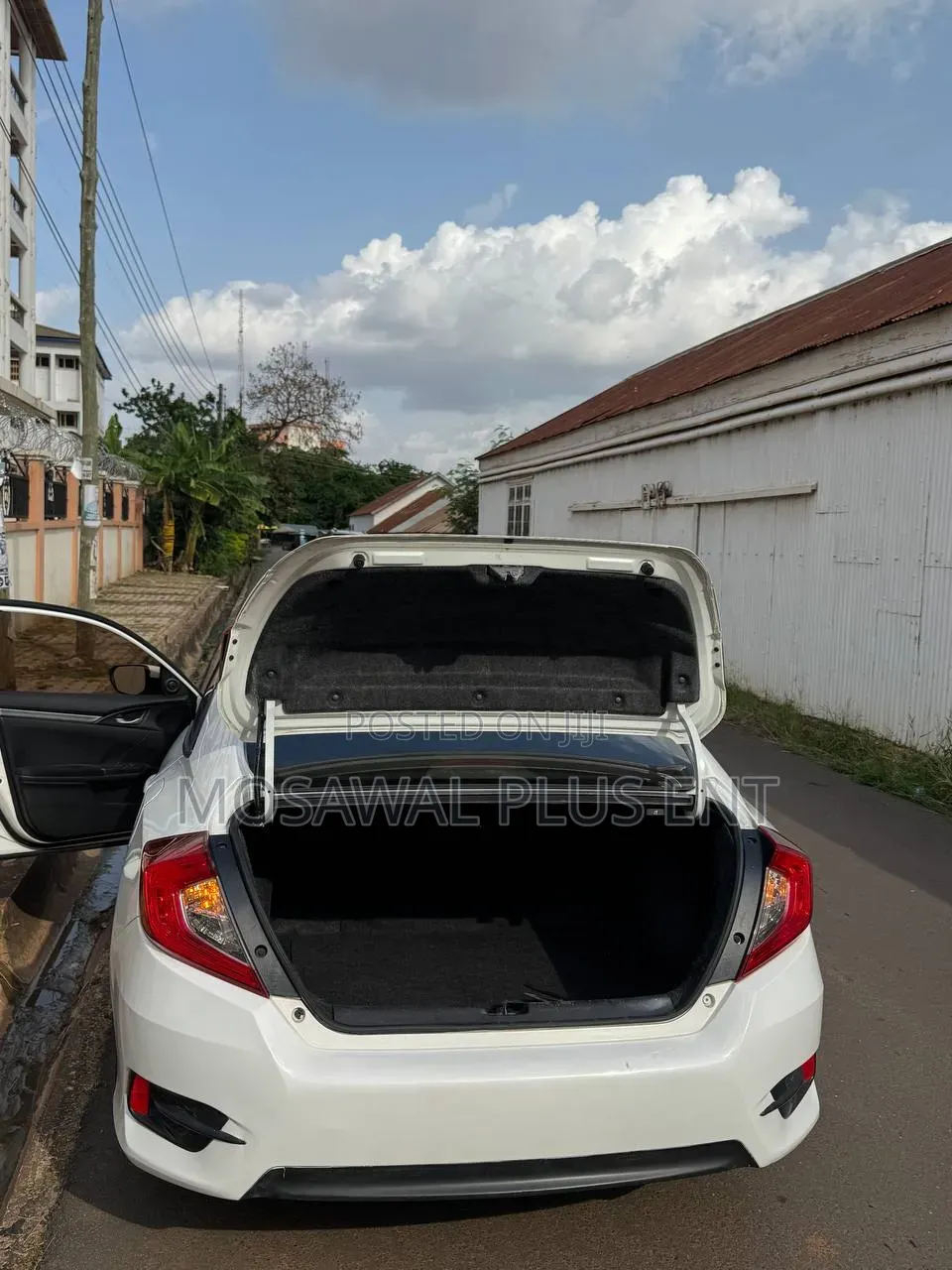 Honda Civic EX Sedan 2018 White