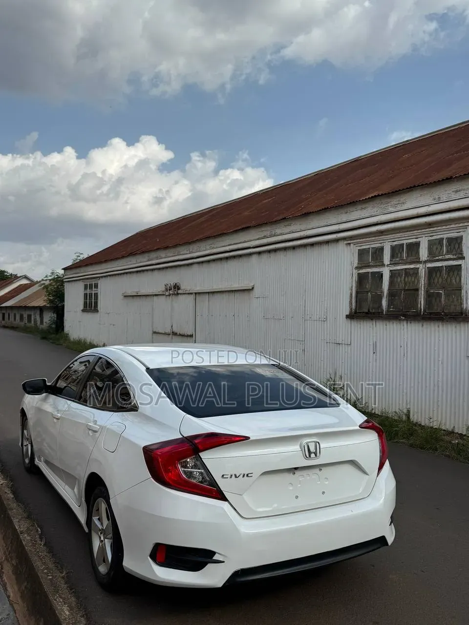 Honda Civic EX Sedan 2018 White