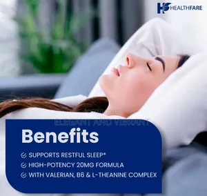 Melatonin 20mg 150 Caps With L-Theanine, Valerian Root Vitamin B6