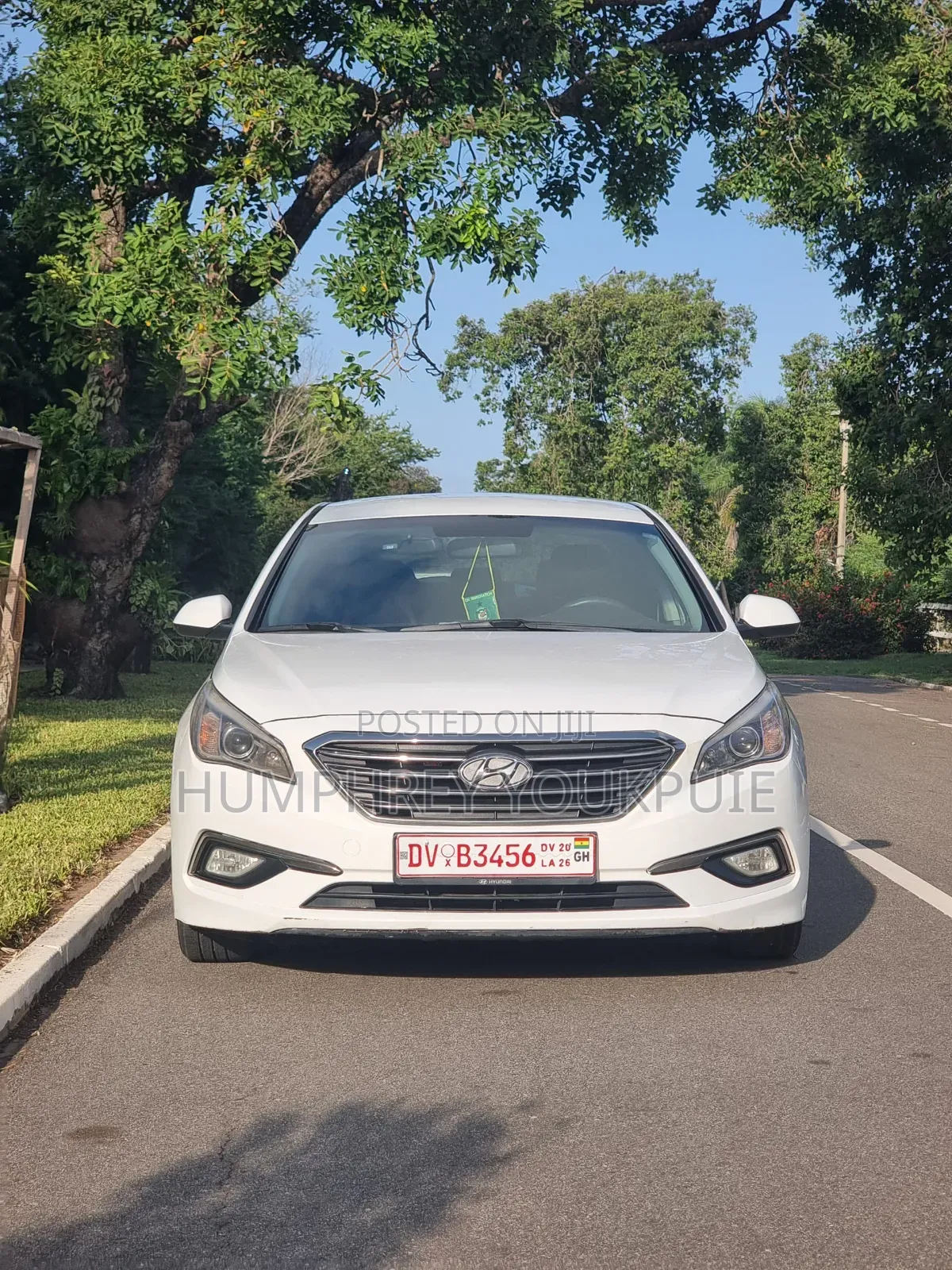 Hyundai Sonata Limited 2.0T Seban (2.0L 4cyl 6A) 2016 White