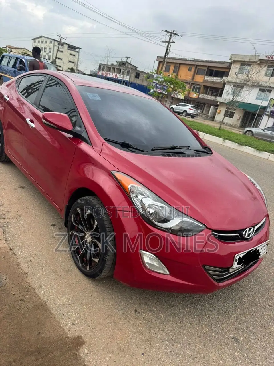 Hyundai Elantra 2013 Red