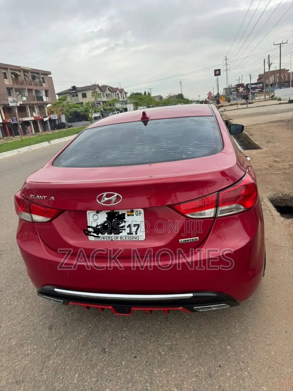 Hyundai Elantra 2013 Red
