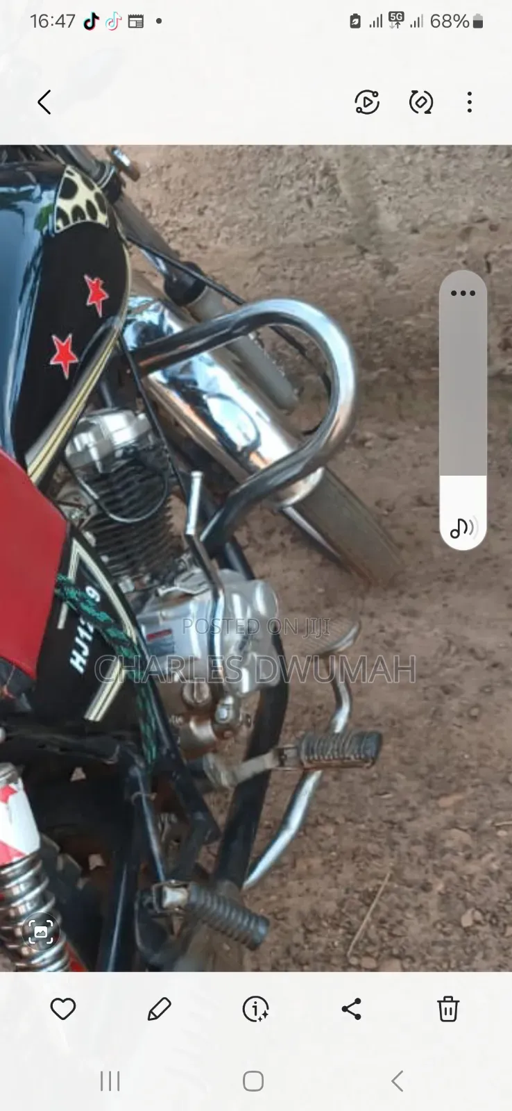 Haojin HJ125 2019 Black