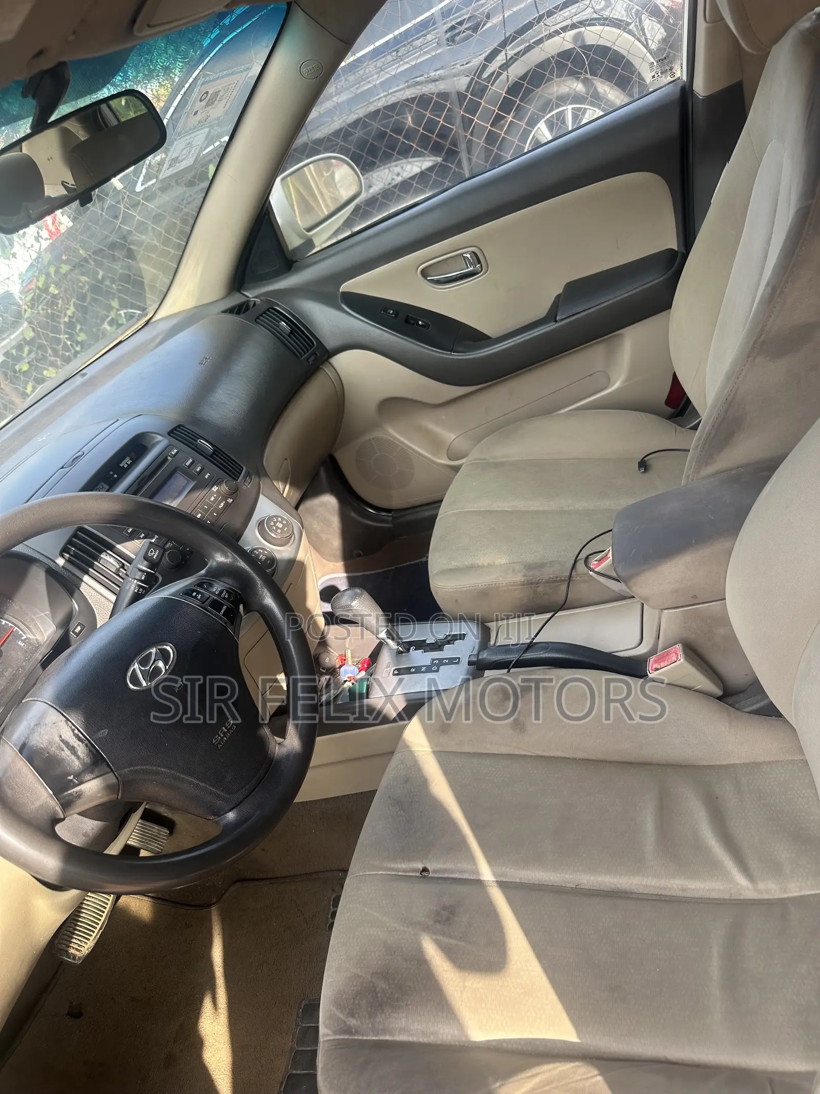 Hyundai Elantra 1.6 Automatic 2009 White