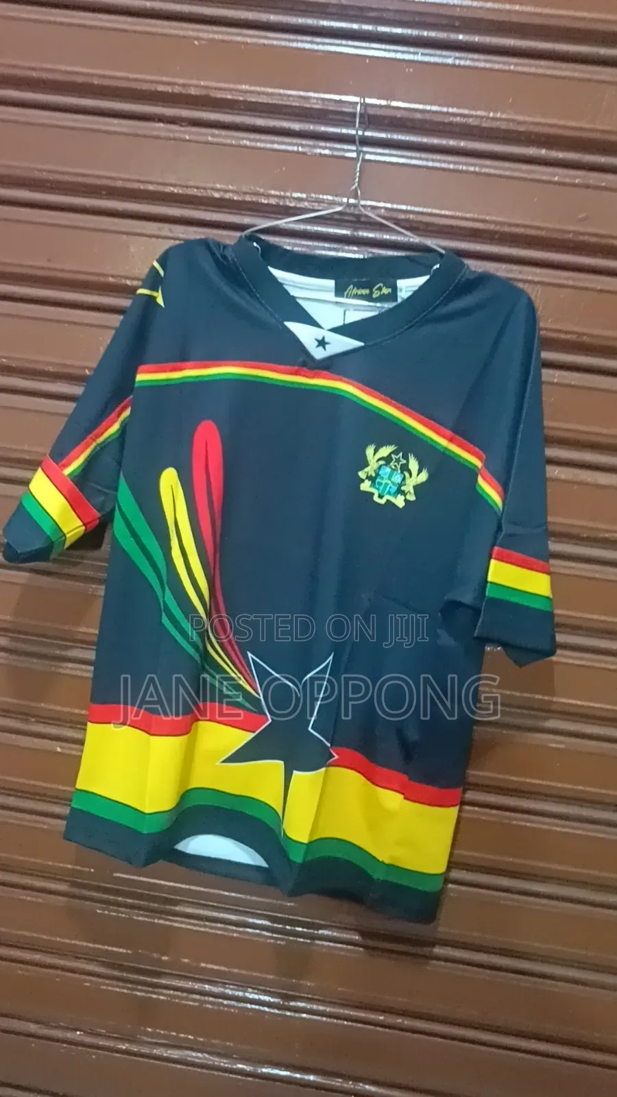 Option 1 (Best for Search/Seo): Ghana Black Stars Soccer Jersey