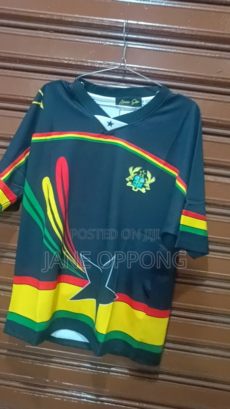 Option 1 (Best for Search/Seo): Ghana Black Stars Soccer Jersey