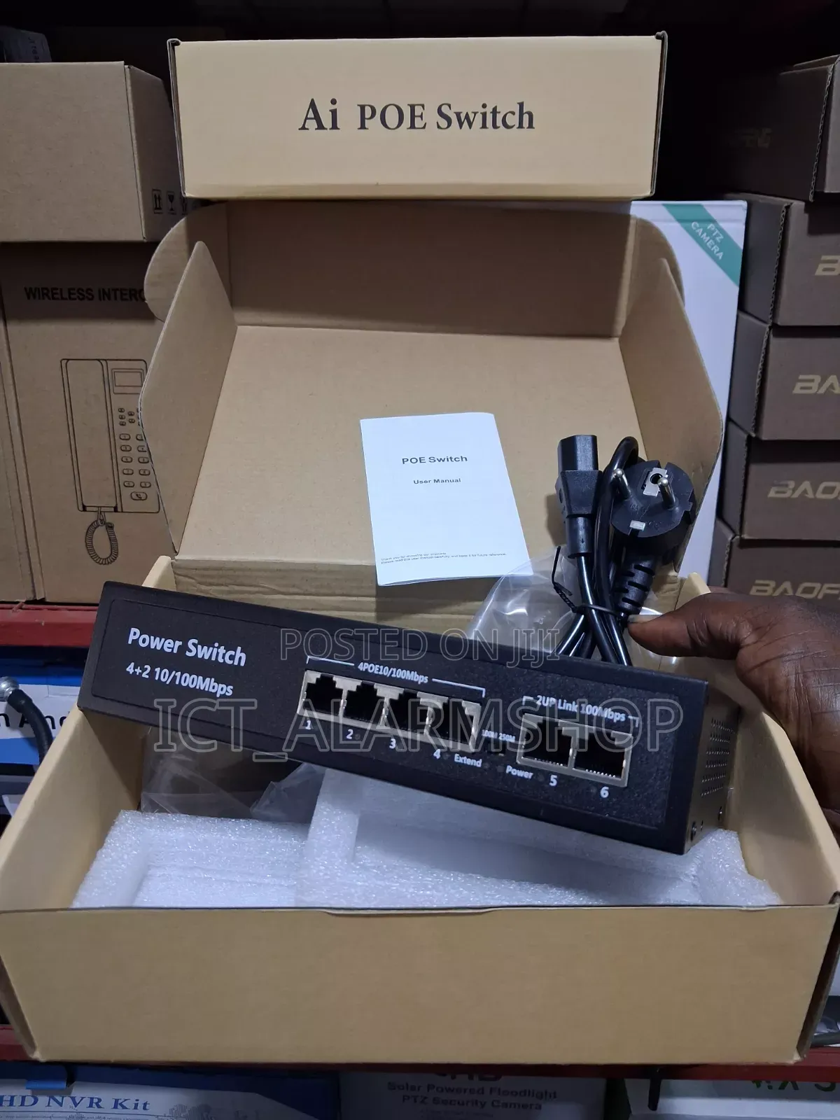 Poe Switch 4+2
