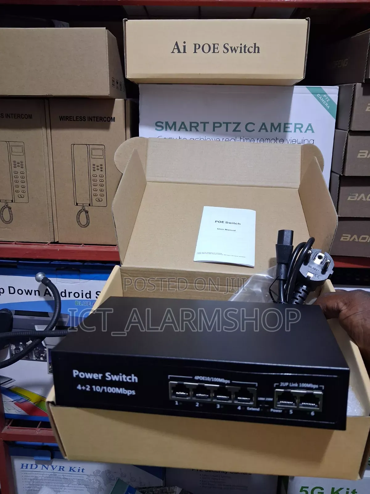 Poe Switch 4+2