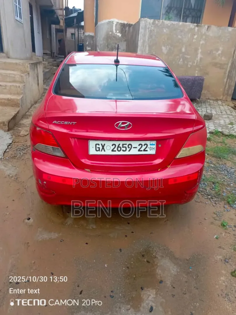Hyundai Accent GLS Automatic 2011 Red