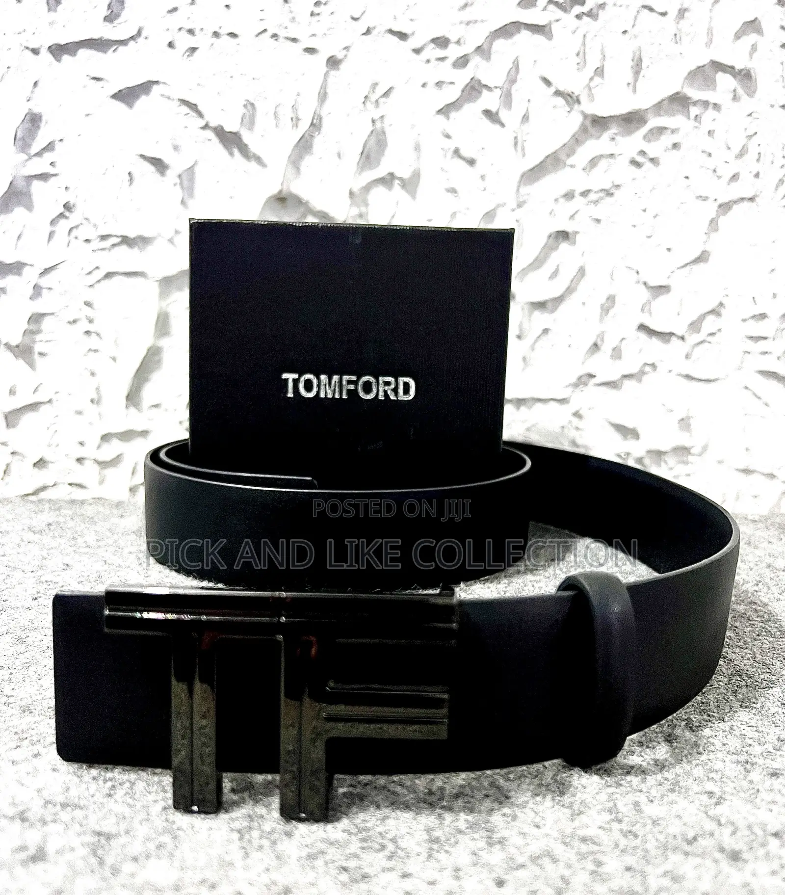 Premium Leather, Timeless Design — A Belt by Tom Ford.